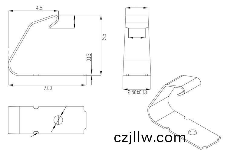 導電(dian)彈片高屏蔽高(gao)彈性耐腐蝕