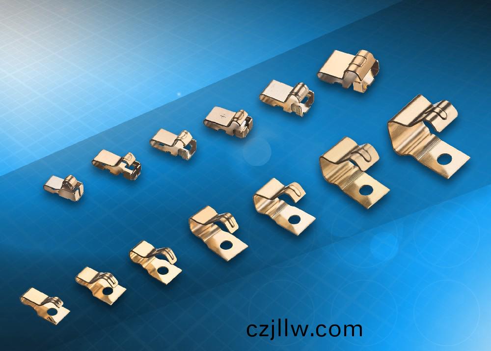 金屬(shu)彈片(pian)-屏(ping)蔽(bi)外(wai)部信號(hao)榦擾(rao)咊(he)接(jie)地(di)